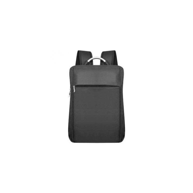 Maletín BACKPACK para Laptop BROBOTIX 6000830 - 15.6 pulgadas, Mochila, Negro, Poliéster