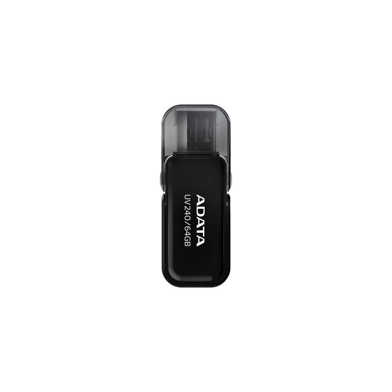 Memoria USB ADATA AUV240-64G-RBK - Negro, 64 GB