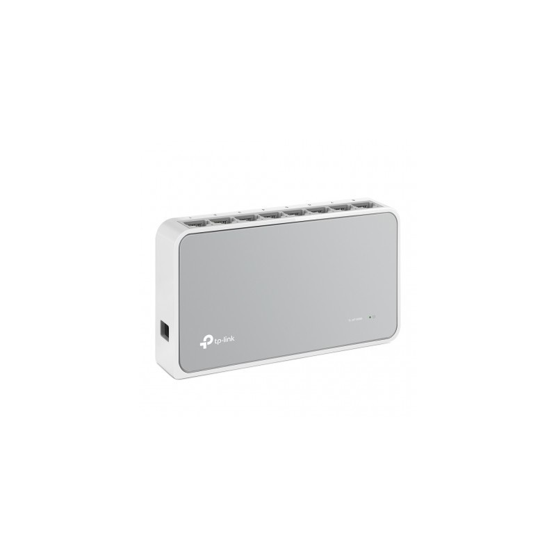 Switch TP-LINK TL-SF1008D - Color blanco, 8, 10/100 Base-T(X)