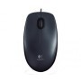 Mouse LOGITECH M90 - Negro, USB, Óptico, 1000 DPI