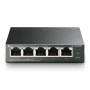 Switch no administrable (TL-SG1005P) de (5) puertos 10/100/1000 Mbps - (4) Puertos POE +