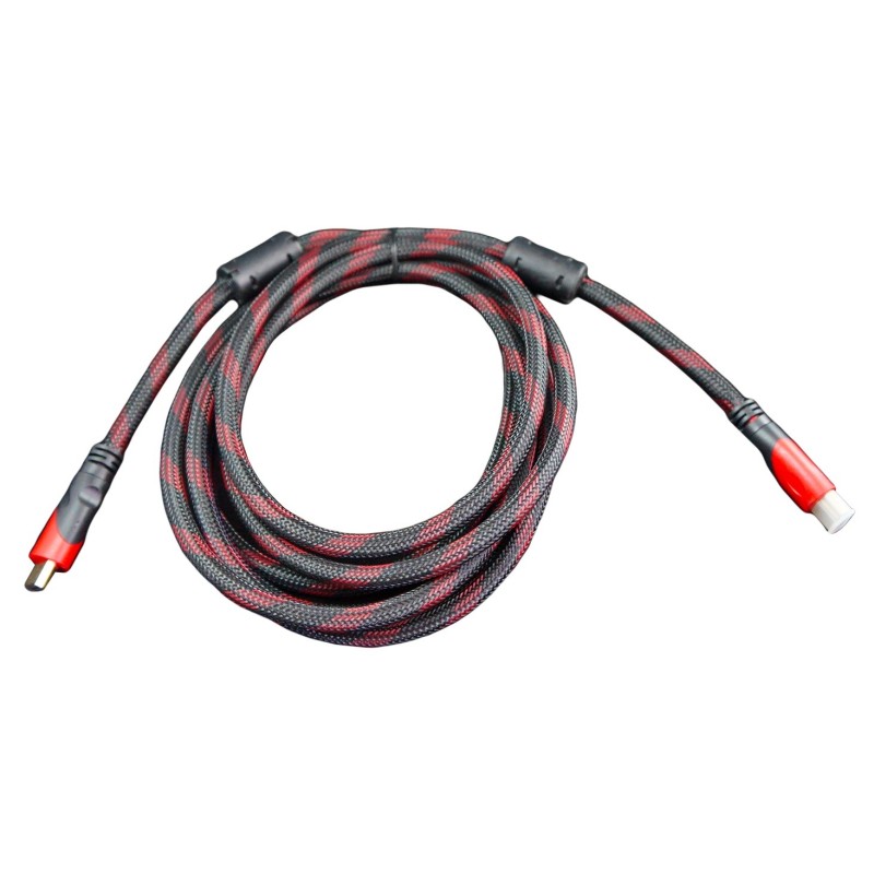 Cable HDMI Naceb Technology - 3 m, HDMI, HDMI, Rojo