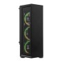 Gabinete Gaming Yeyian YCH-ATAB-01BK - Gabinete, ATX, Micro-ATX, Negro