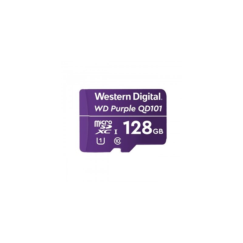 Memoria Micro SD WESTERN DIGITAL WDD128G1P0C - 128 GB, Morado, Clase 10