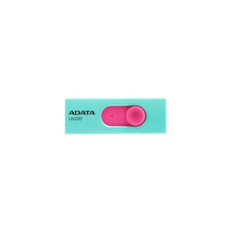 Memoria USB ADATA AUV220-32G-RGNPK - Turquesa/rosa, 32 GB, USB 2.0