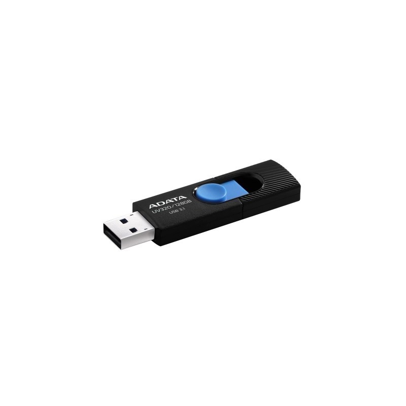 Memoria USB ADATA AUV320-128G-RBKBL - Negro / Azul, 128 GB