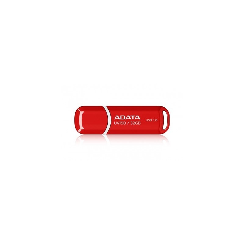 Memoria USB ADATA AUV150-32G-RRD - Rojo, 32 GB, USB 3.2