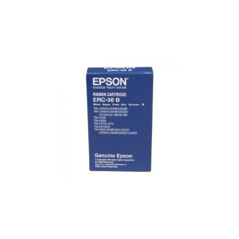 Cinta EPSON ERC-38B - Negro