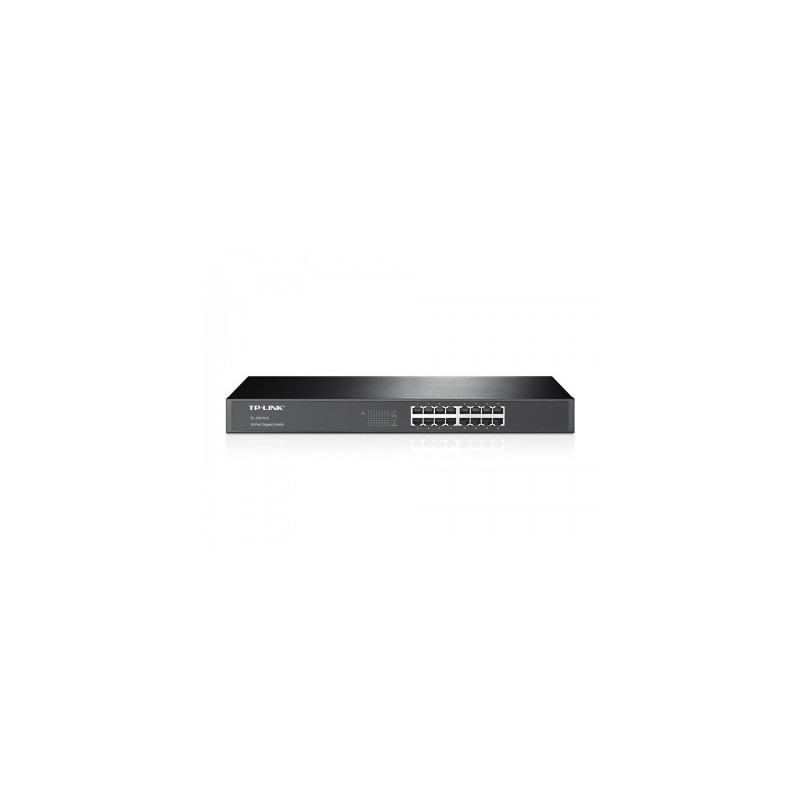 Switch  TP-LINK TL-SG1016 - Negro, 16, 10/100/1000 Base-T(X)