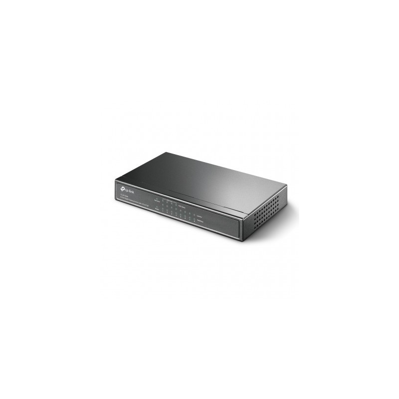 Switch PoE TP-LINK TL-SG1008P - Gris, 53 W