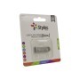 Memoria USB 64 GB Stylos STMUSB4B - Plata, 64 GB, USB 2.0