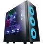 Gabinete Gaming Xzeal XZCGB12B - Torre, Gabinete, Micro-ATX, Mini-ITX