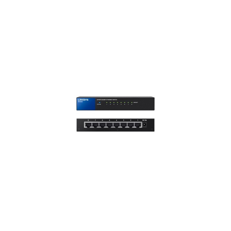 Switch LINKSYS - Negro