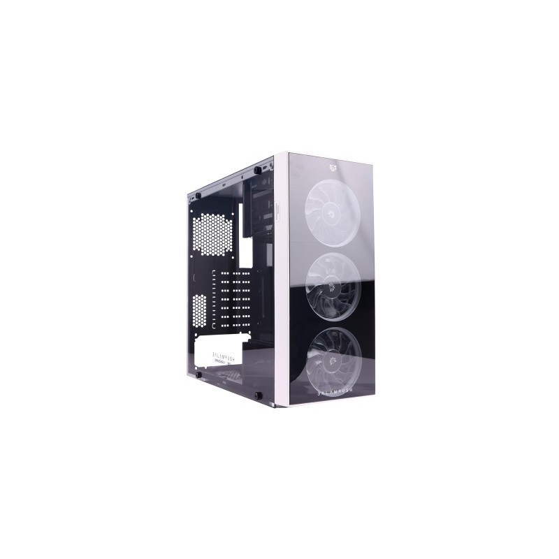 Gabinete GAMER BALAM RUSH DRAGONFLY GM320 MID Tower ATX - Micro ATX y Mini ITX Cristal Templado USB 3.0 Blanco 3 VENT