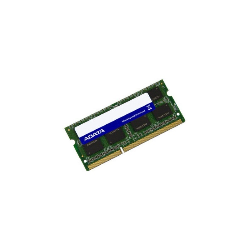 Memoria RAM ADATA PC3L 12800 - 4 GB, DDR3L, 1600 MHz, 204-pin SO-DIMM, Portátil