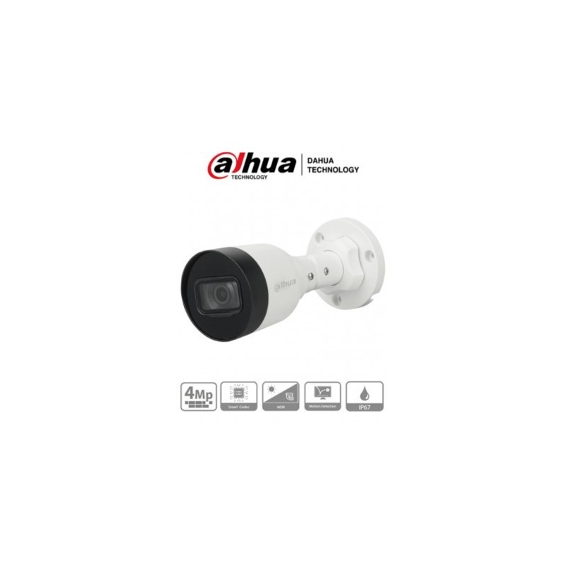 Cámara IP Bala  Dahua Technology IPC-HFW1431S1-A-S4 - 4 - Bala IP, 4MP