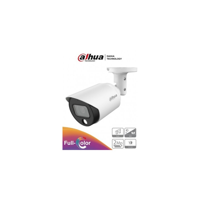 Cámara IP Bala Dahua Technology HAC-HFW1239T-A-LED - Bala, 2MP