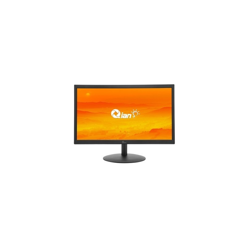 Monitor  Qian QM191704 - 19.5 pulgadas, 250 cd / m², 1600 x 900 Pixeles, Negro