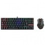 Combo Teclado y Mouse Redragon K552 BA - Juego, Negro