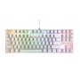 Teclado Mecánico Redragon Kumara White RGB - Español, Blanco, RGB