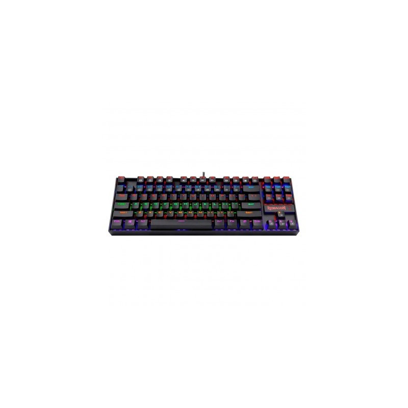 Teclado Mecánico  Redragon Kumara Rainbow - Español, Negro, RGB