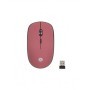 Mouse Inalámbrico  TECHZONE TZMOUINA03 - Rojo, Inalámbrico, 1200 DPI