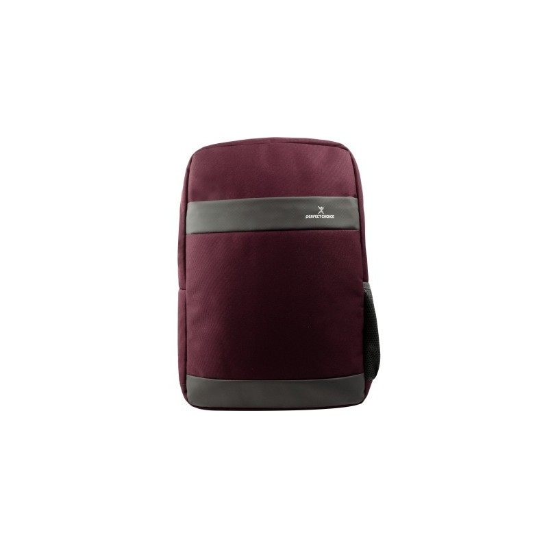 Mochila  PERFECT CHOICE Bold - 15.6 pulgadas, Mochila, Tinto