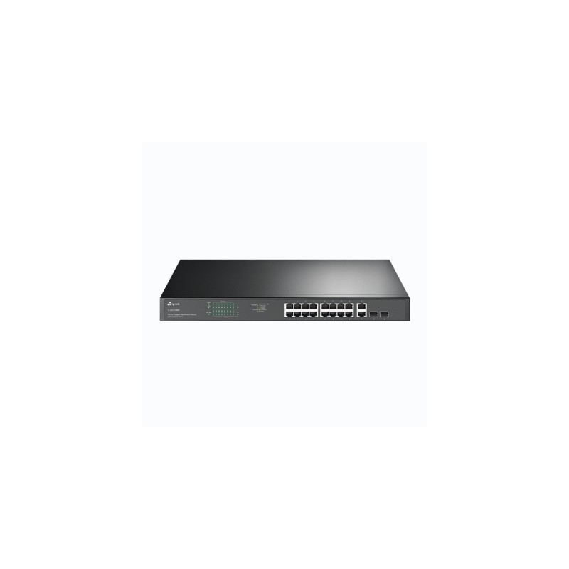 Switch no Administrable TP-LINK TL-SG1218MP - Negro, 16 puertos