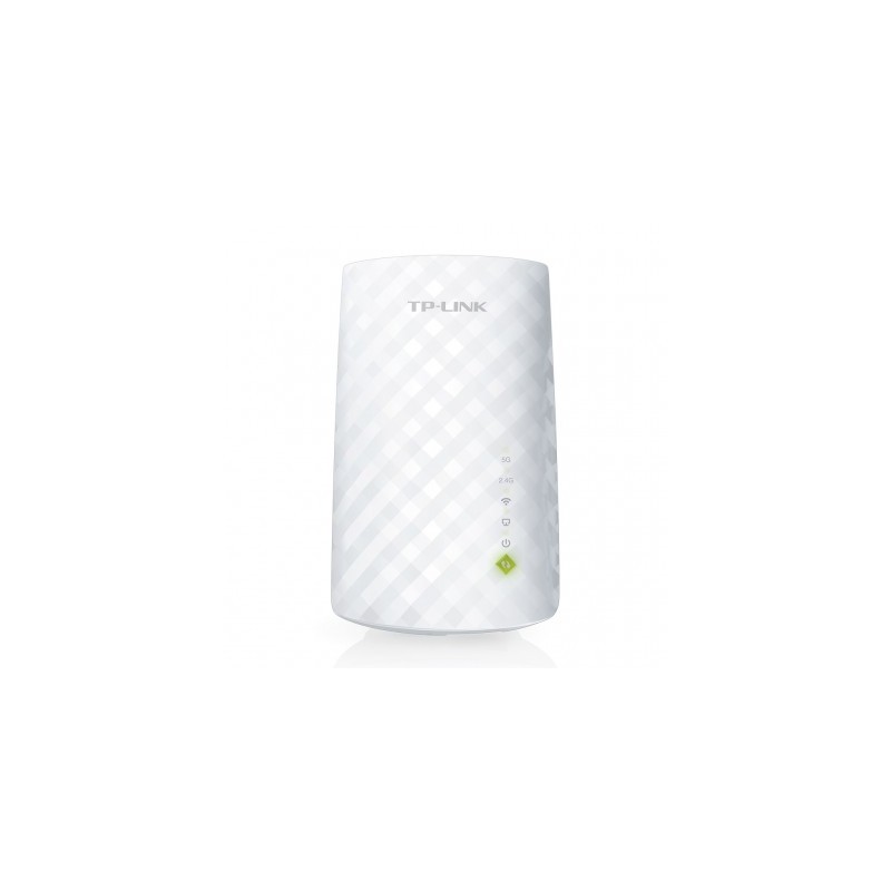 Extensor de Rango Dual Band  TP-LINK RE200 - 1, 1, 750 Mbit/s, Color blanco