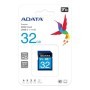 Memoria SD (SDHC) 32GB ADATA Clase 10 (V10) - Velocidad hasta 100MB/25MB por seg. ASDH32GUICL10-R