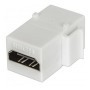 Jack - HDMI INTELLINET - HDMI, Hembra/hembra, Color blanco