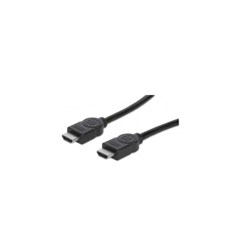 Cable HDMI MANHATTAN - 10 m, HDMI, HDMI, Macho/Macho, Negro