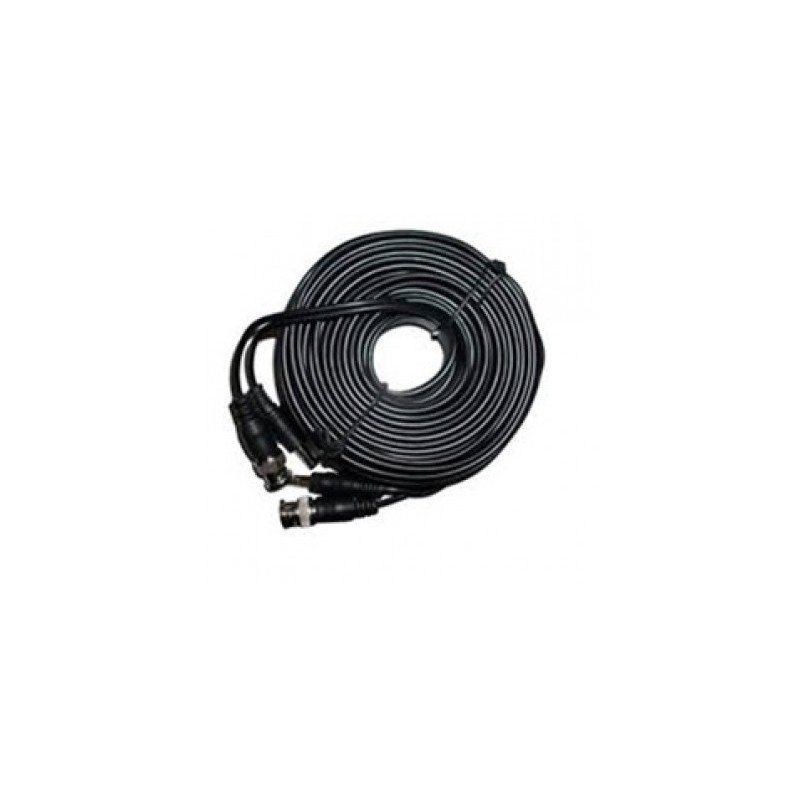 Cable Provision-ISR PR-CA20 - 20 m, Macho/Macho, Negro