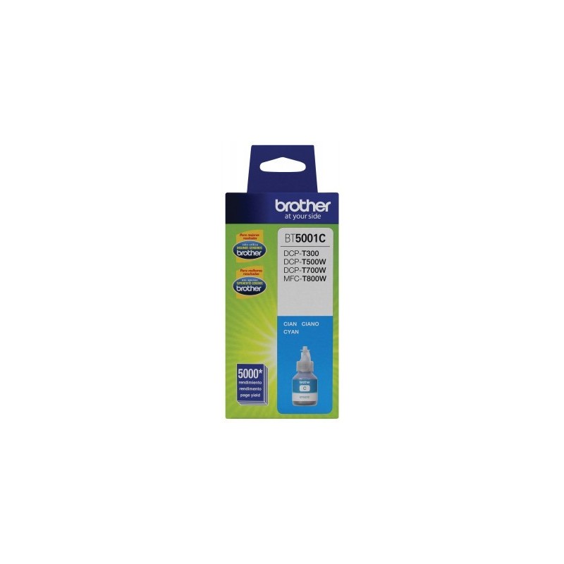 Botella de Tinta Brother BT5001C - Cyan