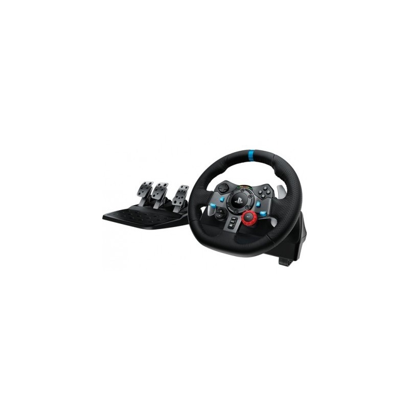 Volante LOGITECH G29 DRIVING FORCE - Ruedas + Pedales, PlayStation 4, Playstation 3, Alámbrico, Negro