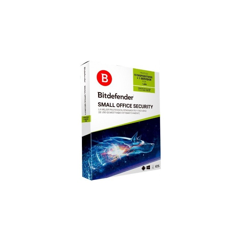 Antivirus BITDEFENDER Small Office Security - 10 usuarios +1 servidor, Small Office Security