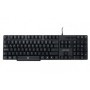 Teclado Alámbrico PERFECT CHOICE - USB, QWERTY, Alámbrico, Universal, Negro