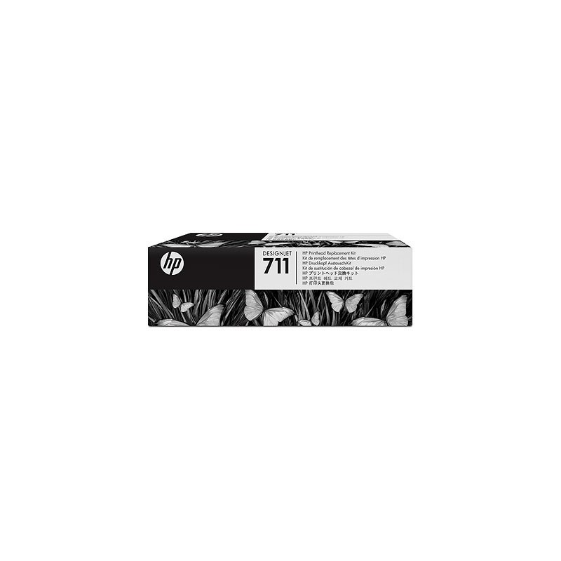 Kit Cabezal de Reemplazo. HP Num 711. C1Q10A. Para. HP Designjet Printers T120 24-in - T520 24-in, T520 36-in