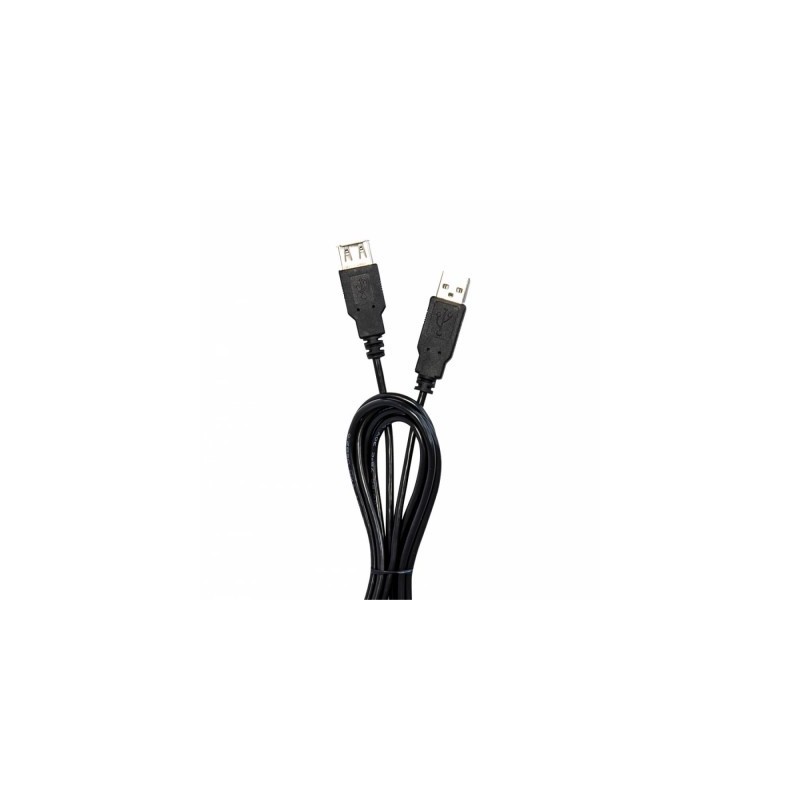 Cables Extensión USB VORAGO - 1, 5 m, USB A, USB A, Macho/hembra, Negro