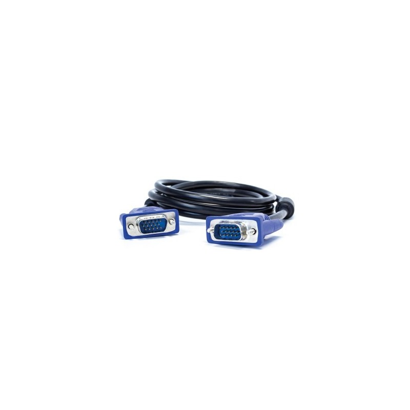 Cable VGA VORAGO CAB-106 - 2 m, VGA (D-Sub), VGA (D-Sub), Negro