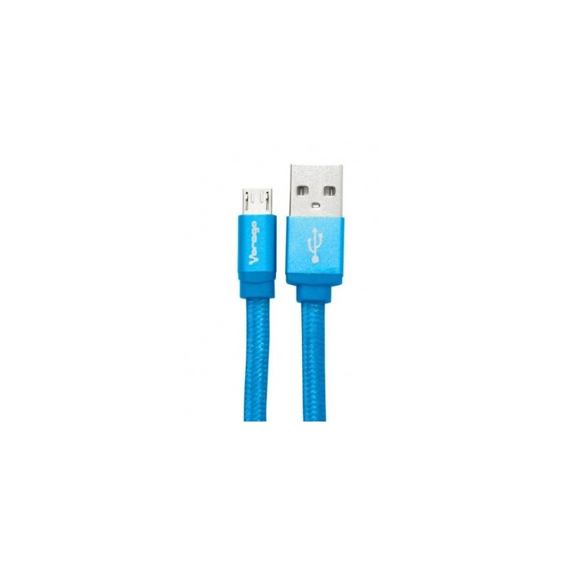 Cable USB VORAGO CAB-113 - 1 m, Azul