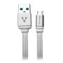 Cable USB VORAGO CAB-113 - 1 m, Color blanco